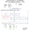 BPC-157_COA_Polybiotech_d7818591-951b-4ba6-9cc4-46ae302ddc1b-1 BPC‑157 - 10mg