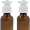 GlassNasalSprayerColombia Empty Nasal Spray Bottles – 10ml (Amber Glass)