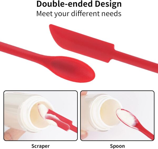Mini Cosmetic Spatulas – Micro Scoop Spoons