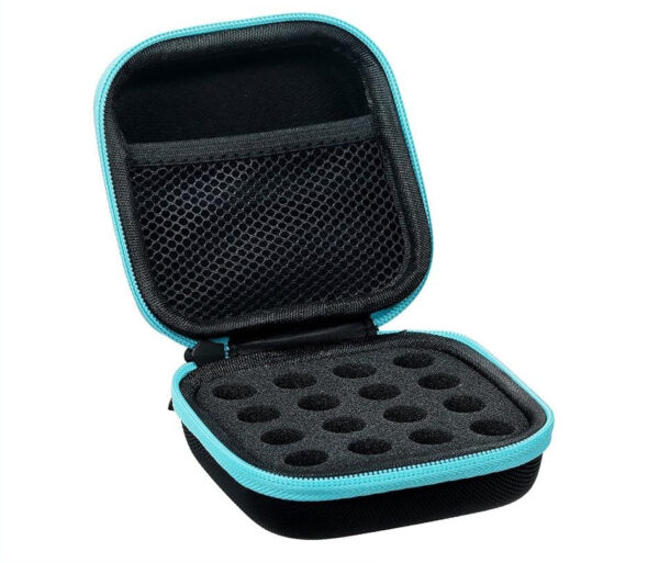 Peptide Vial Storage Case – Holds 16 x 3ml Vials (Hard Shell Organizer)
